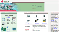 Desktop Screenshot of nexcellglobal.com