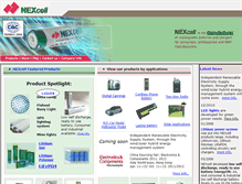 Tablet Screenshot of nexcellglobal.com